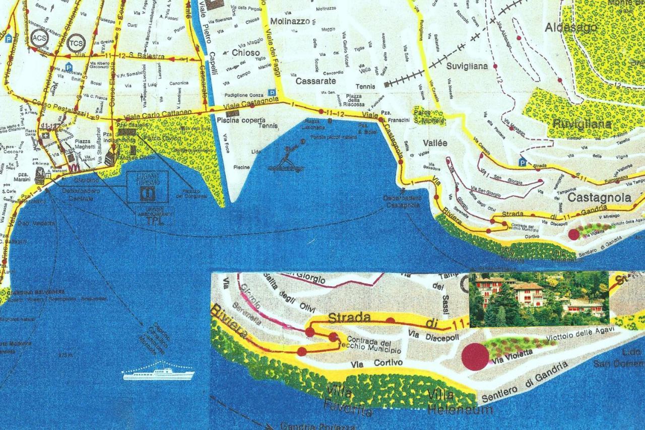 Barony Le Pergole Holiday Apartments Лугано Екстериор снимка
